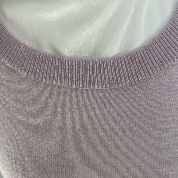 NEW / Cashmere classic-fit crewneck sweater / B001 - Picture 2 of 5